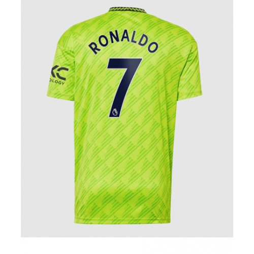 Manchester United Cristiano Ronaldo #7 Tredjedrakt 2022-23 Kortermet Manchester United Cristiano Ronaldo #7 Tredjedrakt 2022-23 Kortermet